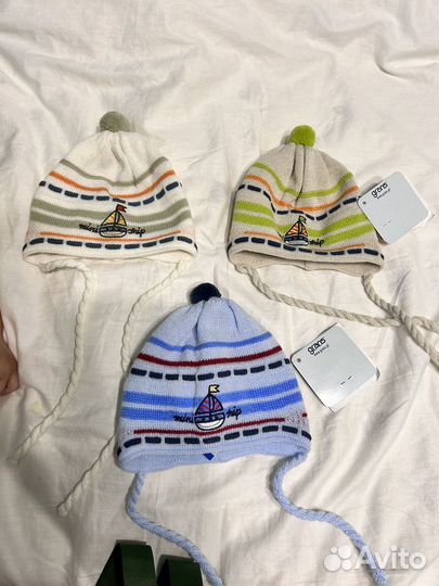 Шапочки на мальчика