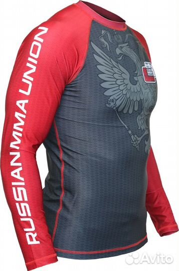 Рашгард Союз мма России (синий, L)