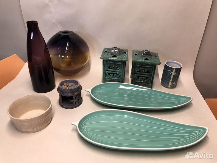 Стильный декор стекло керамика фарфор