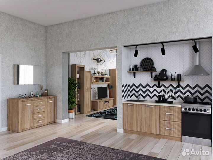 Терра Зеркало (дуб сонома)