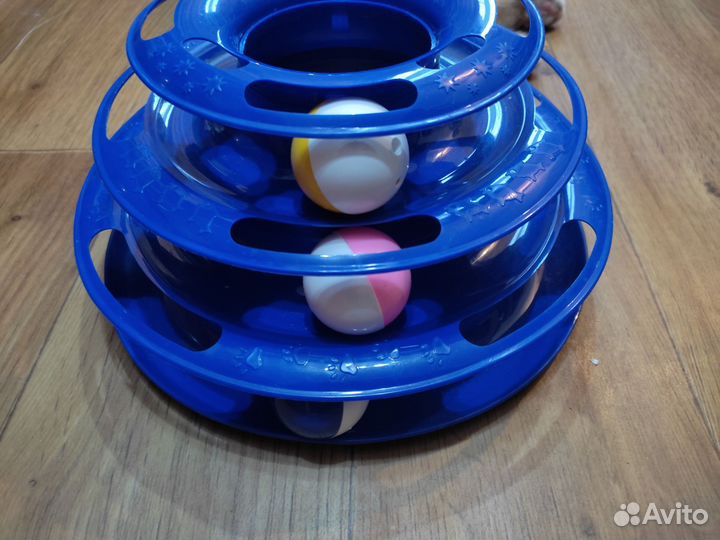 Интерактивные игрушки для кошек Башня антицарапки