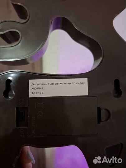 Светильник олень на батарейках