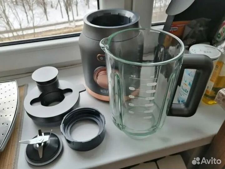 Блендер Китфорт со стеклянной чашей