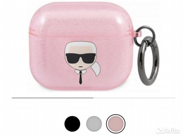 Чехол Karl Lagerfeld для AirPods 2/3 и pro