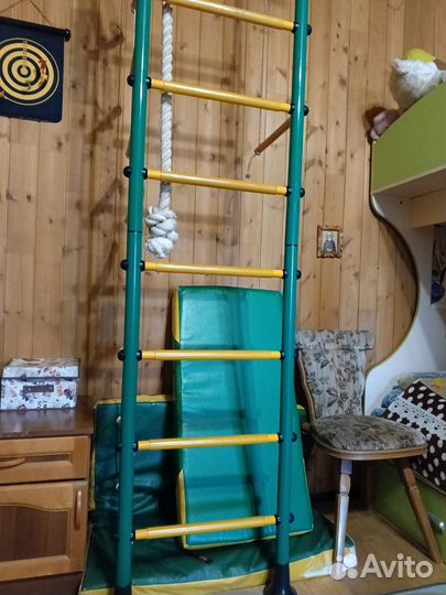 Детская шведская стенка бу