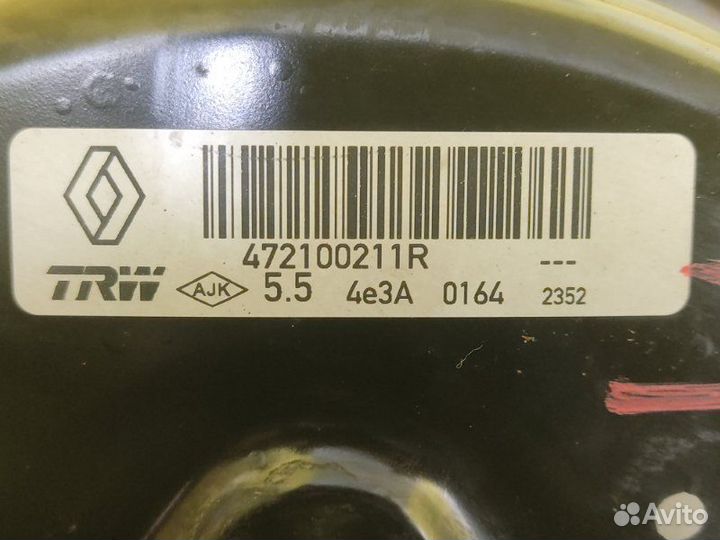 Вакуумный усилитель тормозов Renault Logan L8 K7M