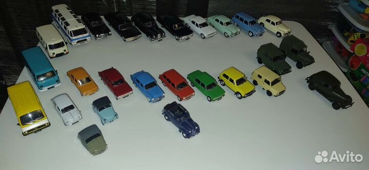 Модельки 1:43 Автолегенды СССР