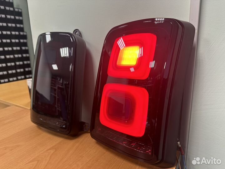 Задние фары фонари стопы на нива ваз светодиодные