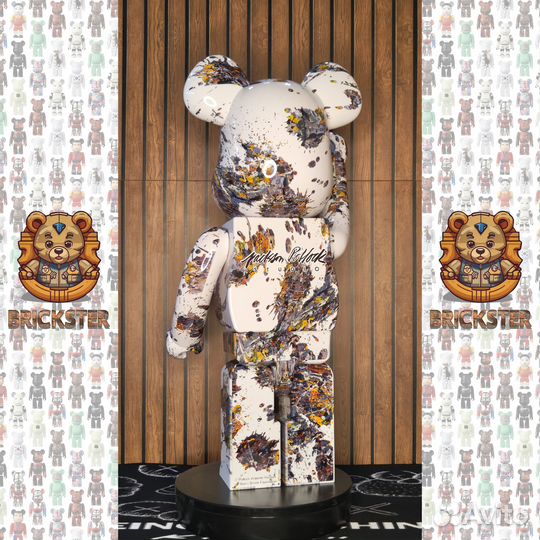 Bearbrick Jackson Pollock 1000% 70см