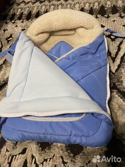 Конверт на выписку зимний