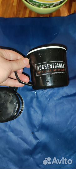 Эмалированные кружки 2шт