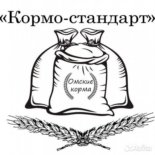 Отруби пшеничные 25 кг в белых мешках