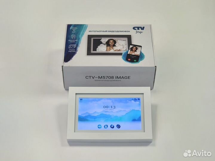 CTV-M5708 Image, домофон с Wi-Fi, видеоглазок