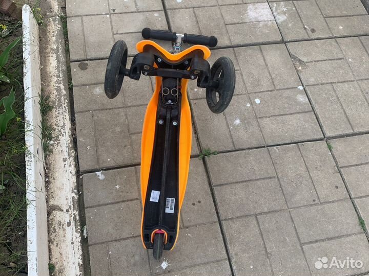 Самокат детский трехколесный бу