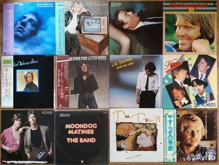 Винил фирменный rock soft pop rock