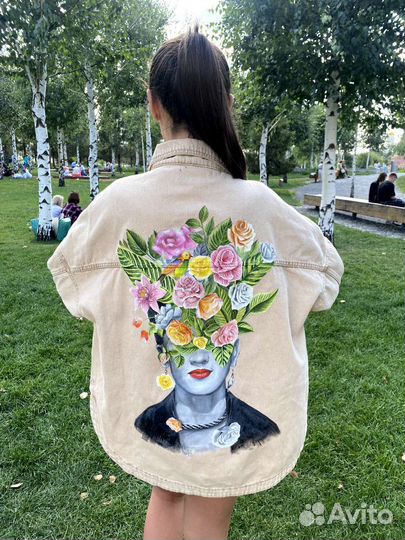 Кастом. Ручная роспись одежды, обуви. Москва