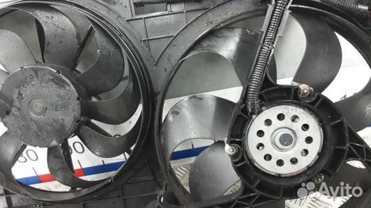 Вентилятор радиатора volkswagen polo 4 (9N) (TBE02