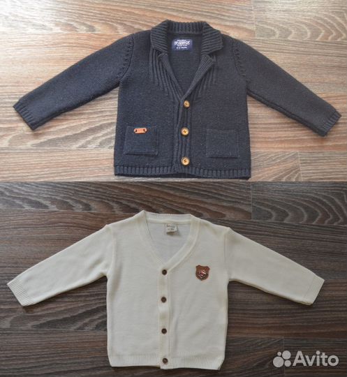 Кардиганы для мальчика 86-92, 80-86