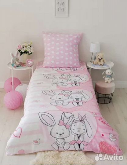 Постельное белье 1,5 из бязи