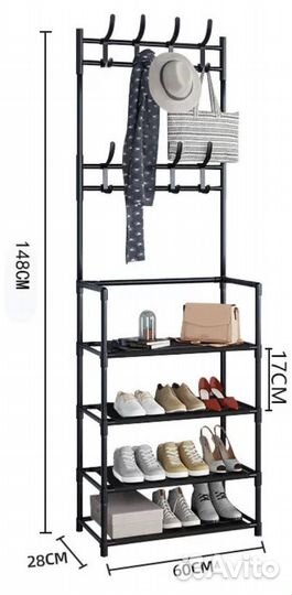 Органайзер для хранения обуви мини гардероб