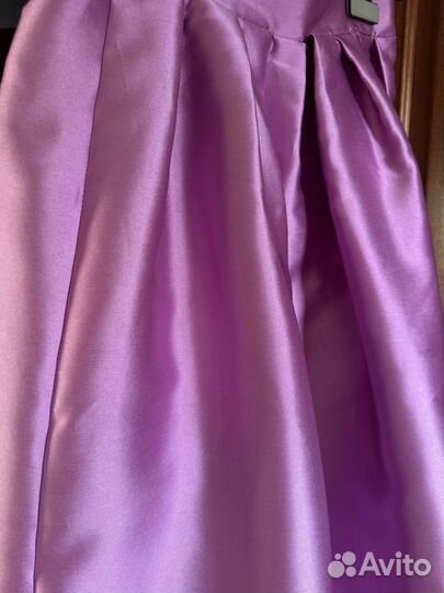 Юбка праздничная атласная