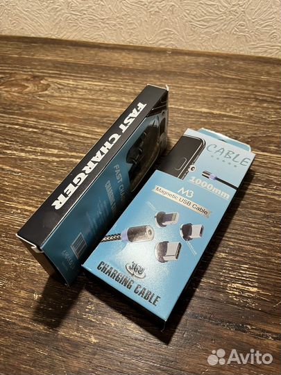 Провод зарядный на магните с подсветкой Type-C