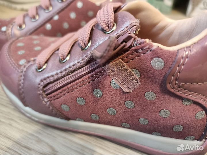 Новые детские ботинки Geox р. 24