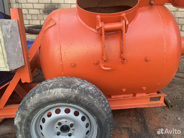 Растворонасос, пневмонагнетатель