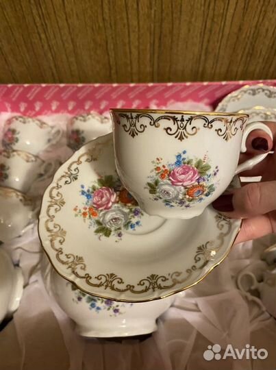 Сервиз чайный (6 персон, Чехия) новый