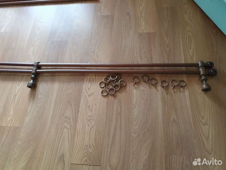 Карнизы для штор двухрядные бу