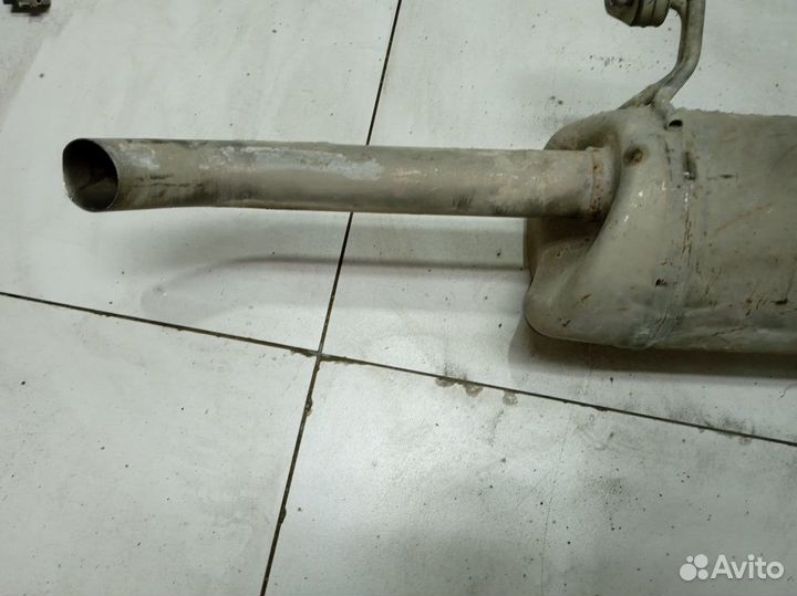 Hyundai Solaris I рестайлинг Глушитель