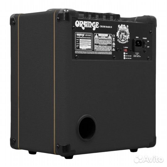 Комбо усилитель Orange crush bass 25 BK