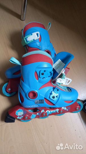 Коньки роликовые детские, р 28-30