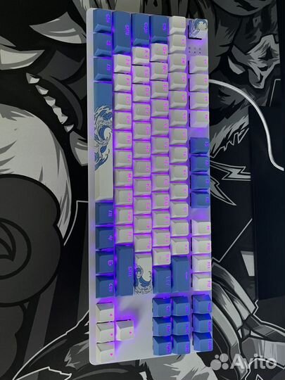 Игровая клавиатура red square keyrox tkl aquarius