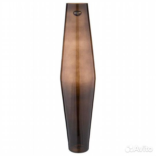 Ваза muza Diabolo creation brown 70см стекло