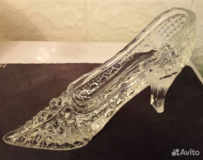Сувенир Хрустальная туфелька, СССР