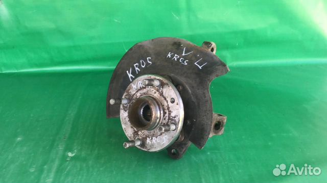 Цапфа перед левая Chery CrossEastar B14 2008-14