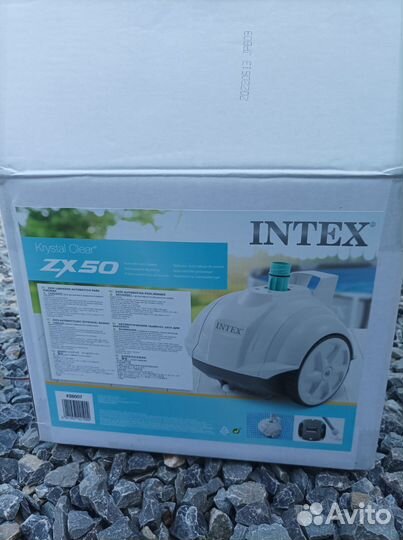 Робот пылесос для бассейна intex zx50