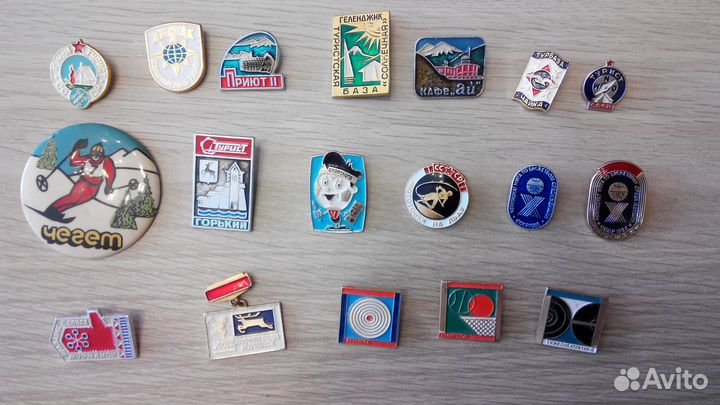 Значки СССР спортивные (окончание)