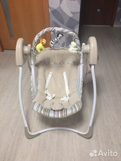 Детские электронные качели