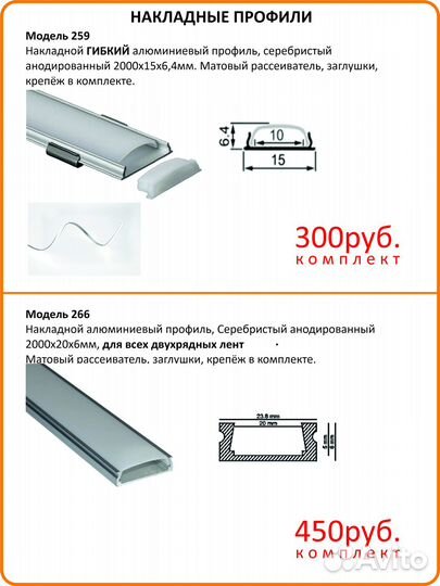 Профиль для светодиодной ленты