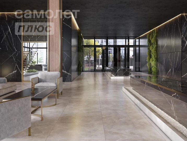 2-к. квартира, 46,4 м², 3/27 эт.