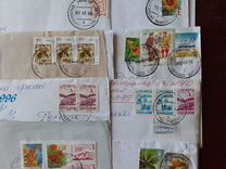 Марки с почтовых конвертов