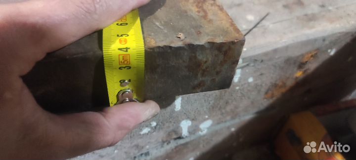 Плита стальная наковальня СССР