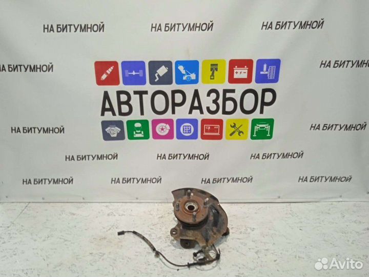 Кулак поворотный передний левый Hyundai Solaris