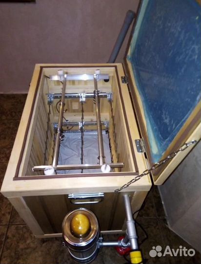 Коптильня хол копчения с эл статикой 150л