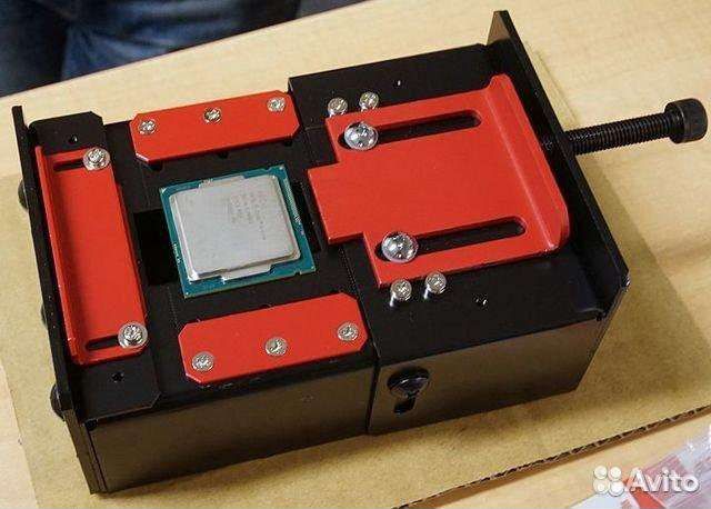 Скальпирование процессора Intel