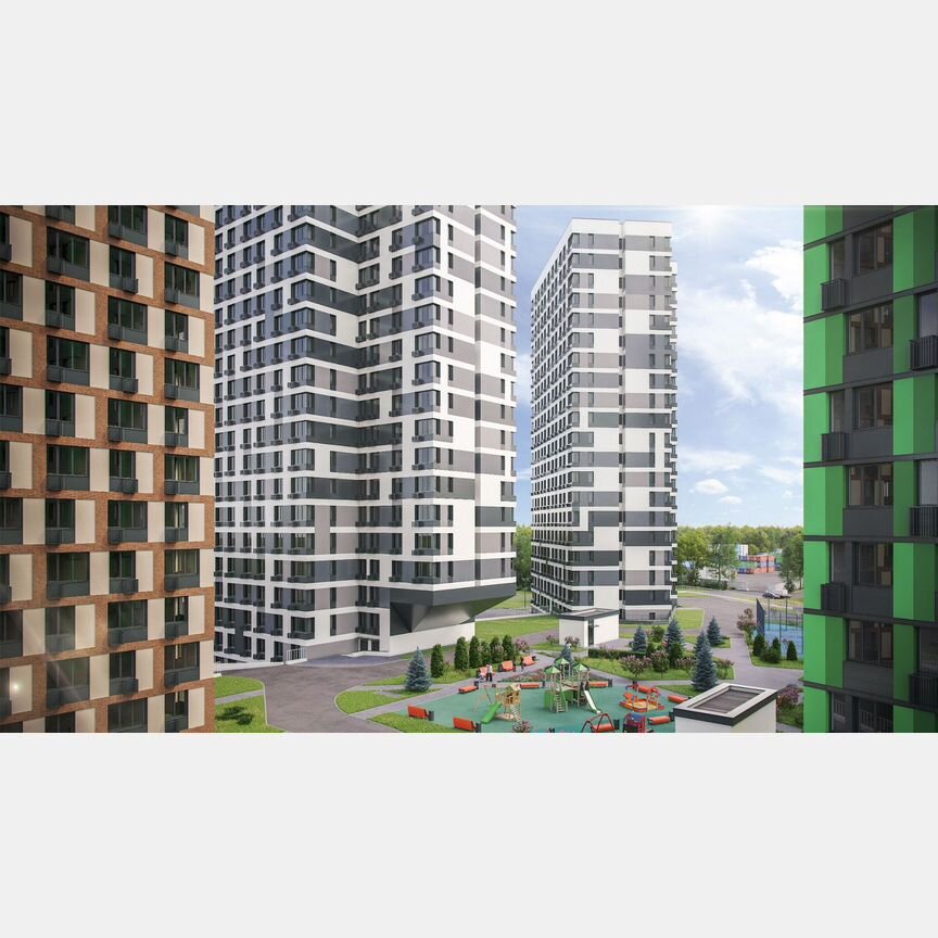 Апартаменты-студия, 23,5 м², 12/21 эт.