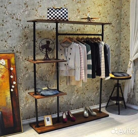 Вешалка в прихожую лофт