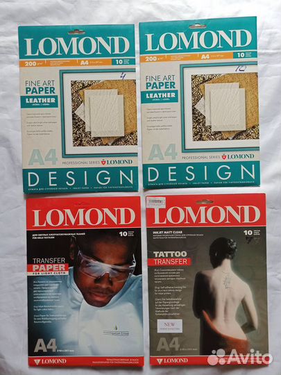 Фотобумага для струйной Lomond А3+,А3,А4,А5